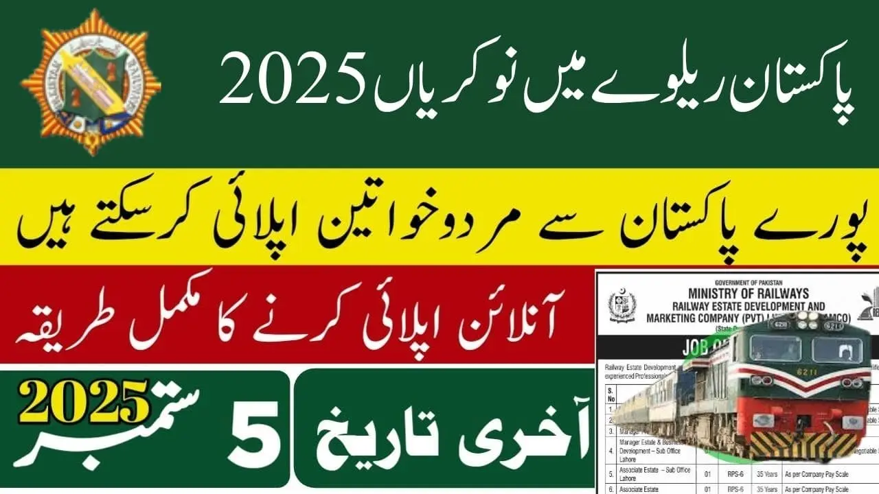 Ministry Of Railway Latest Jobs 2025