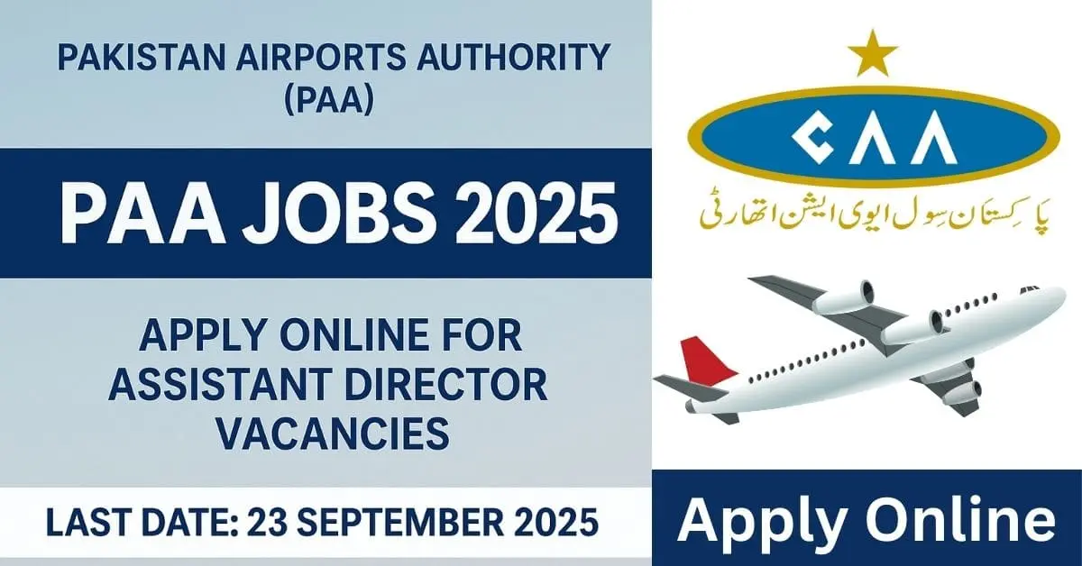 PAA Jobs 2025 Assistant Director