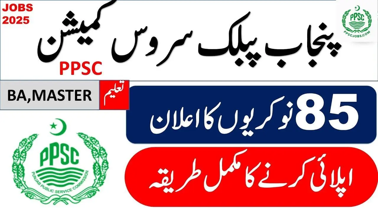 PPSC Jobs 2025 Apply for Assistant Director & Assistant 