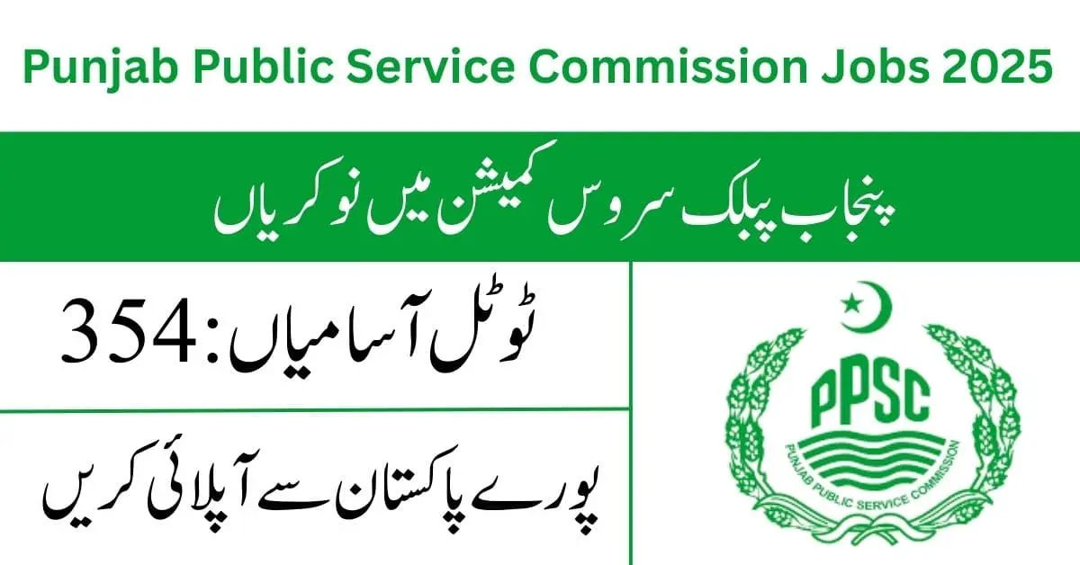PPSC Advertisement No. 362025