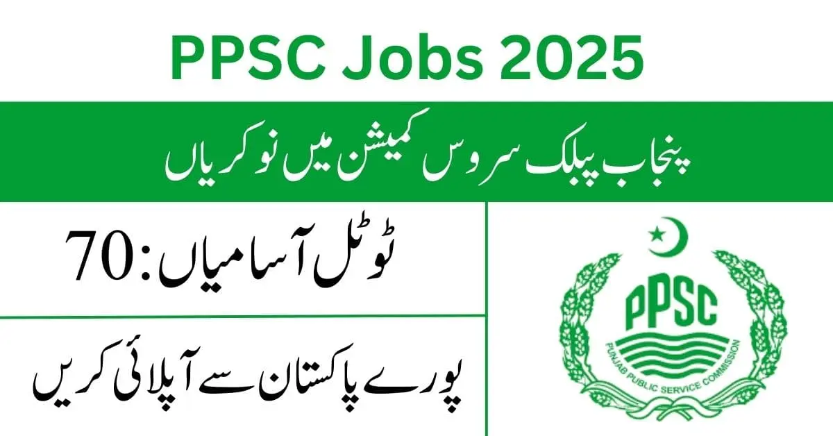 PPSC Jobs Advertisement No. 352025