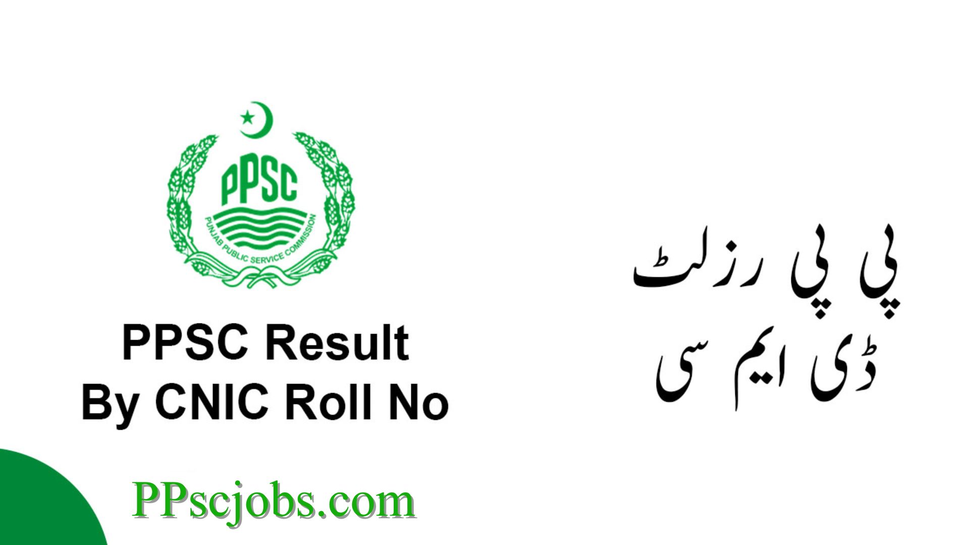 PPSC Result 2025 By CNIC