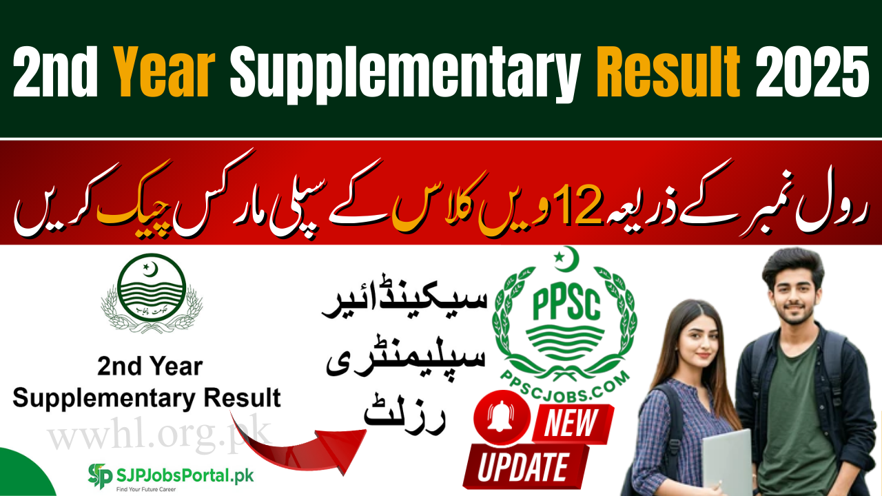 Punjab Board 2nd Year Supplementary Result