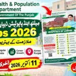Health & Population Department Punjab Jobs 2026